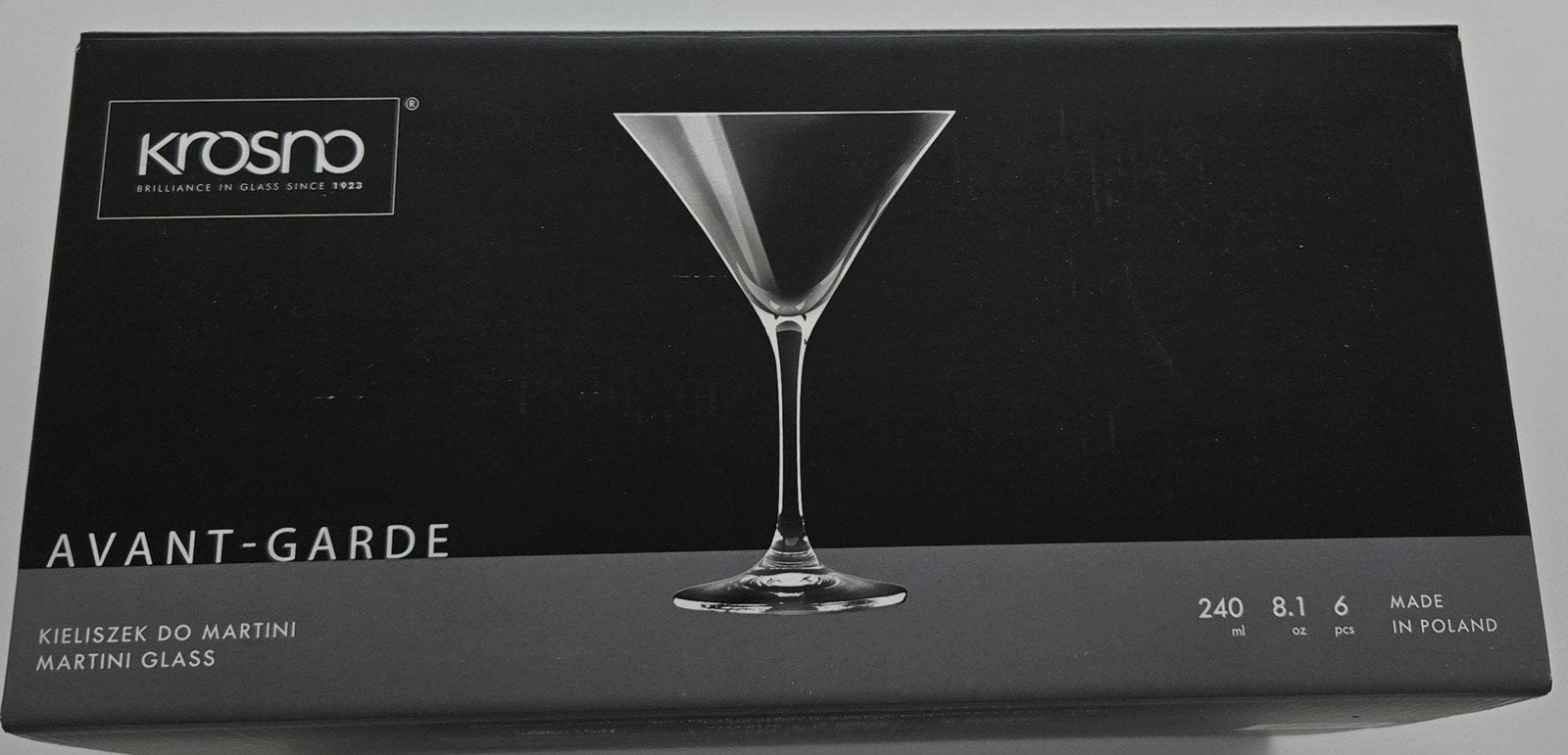 6 nieuwe Martini glazen - ongeopend - nieuwprijs €28, Enlèvement, Neuf