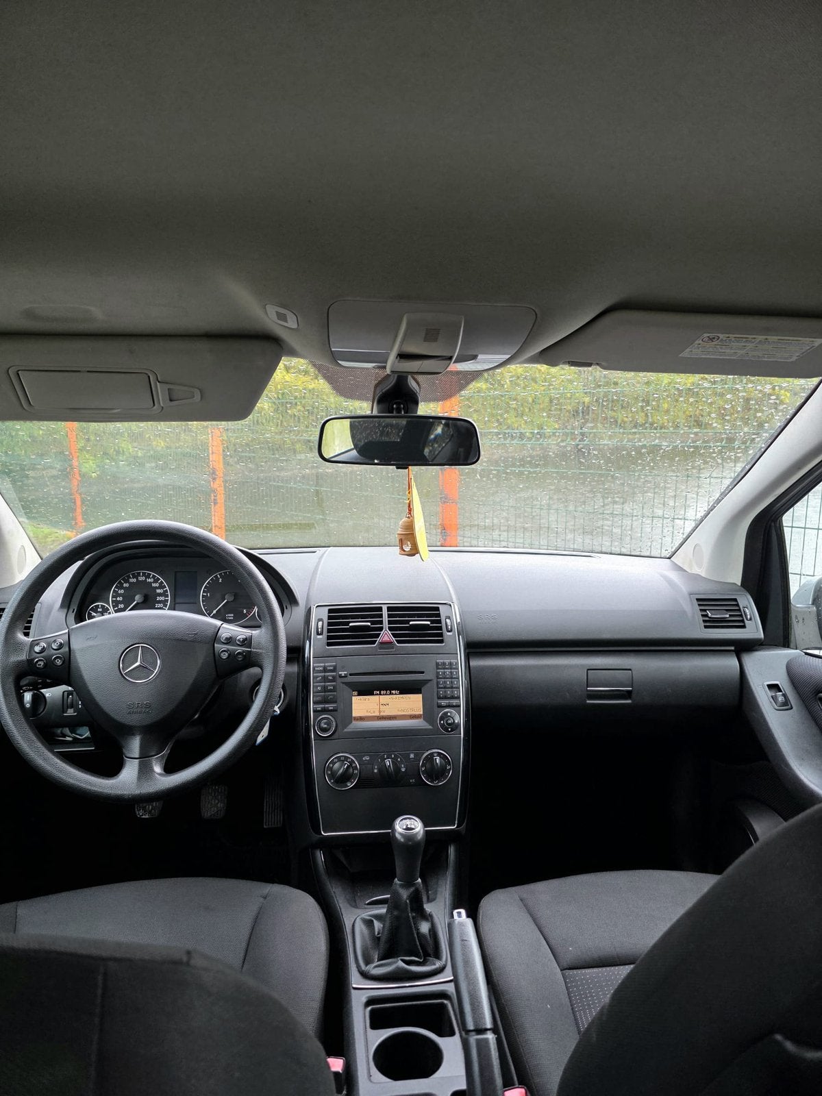 Mercedes A160 2011 diesel 144.000 km kleur grijs, Voorwielaandrijving, Euro 5, Zwart, Alcantara