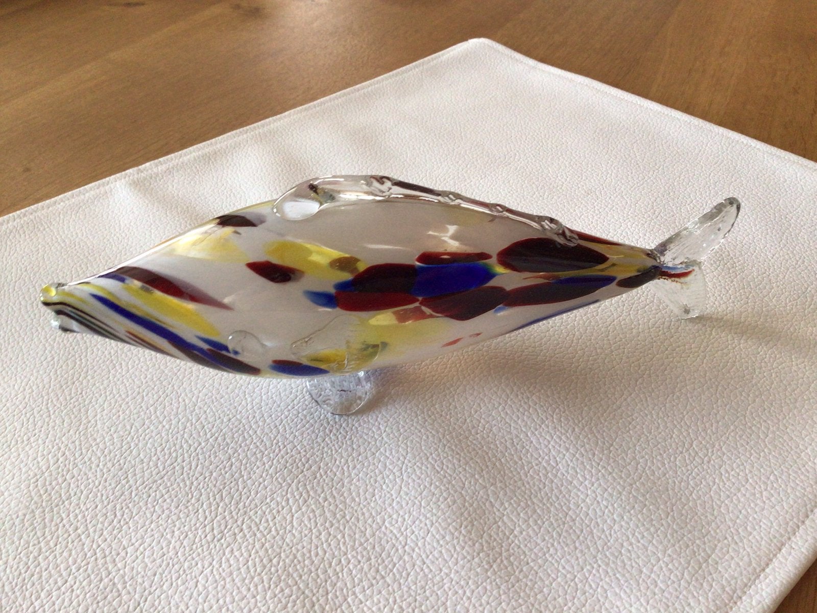 Poisson de Murano soufflé, Enlèvement