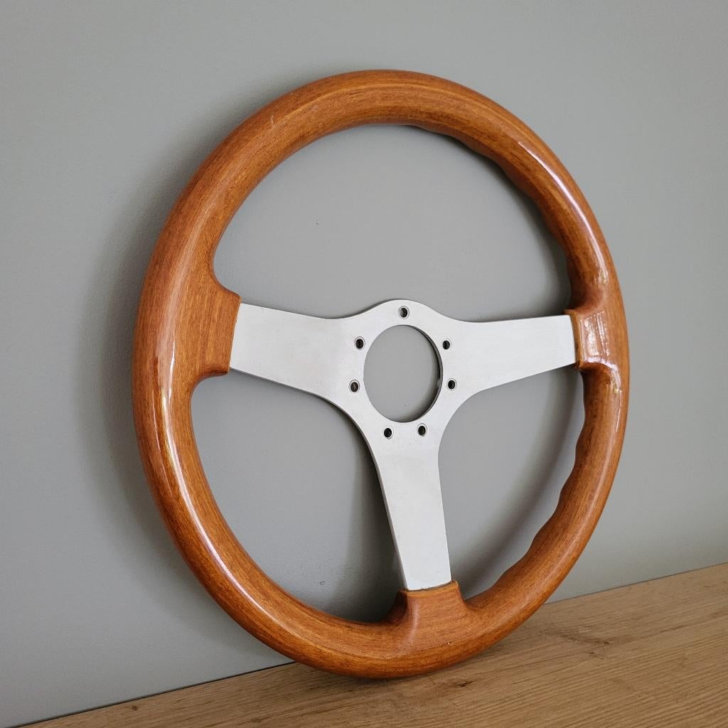 Volant en bois O.B.A. (1988) - Classic Steering Wheel Shop, Autos : Pièces & Accessoires, Envoi, Utilisé, Skoda