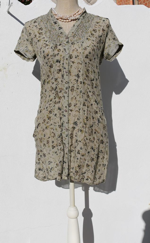 Robe légère tons kaki Taille S, Vêtements | Femmes, Robes, Comme neuf, Taille 36 (S), Enlèvement ou Envoi