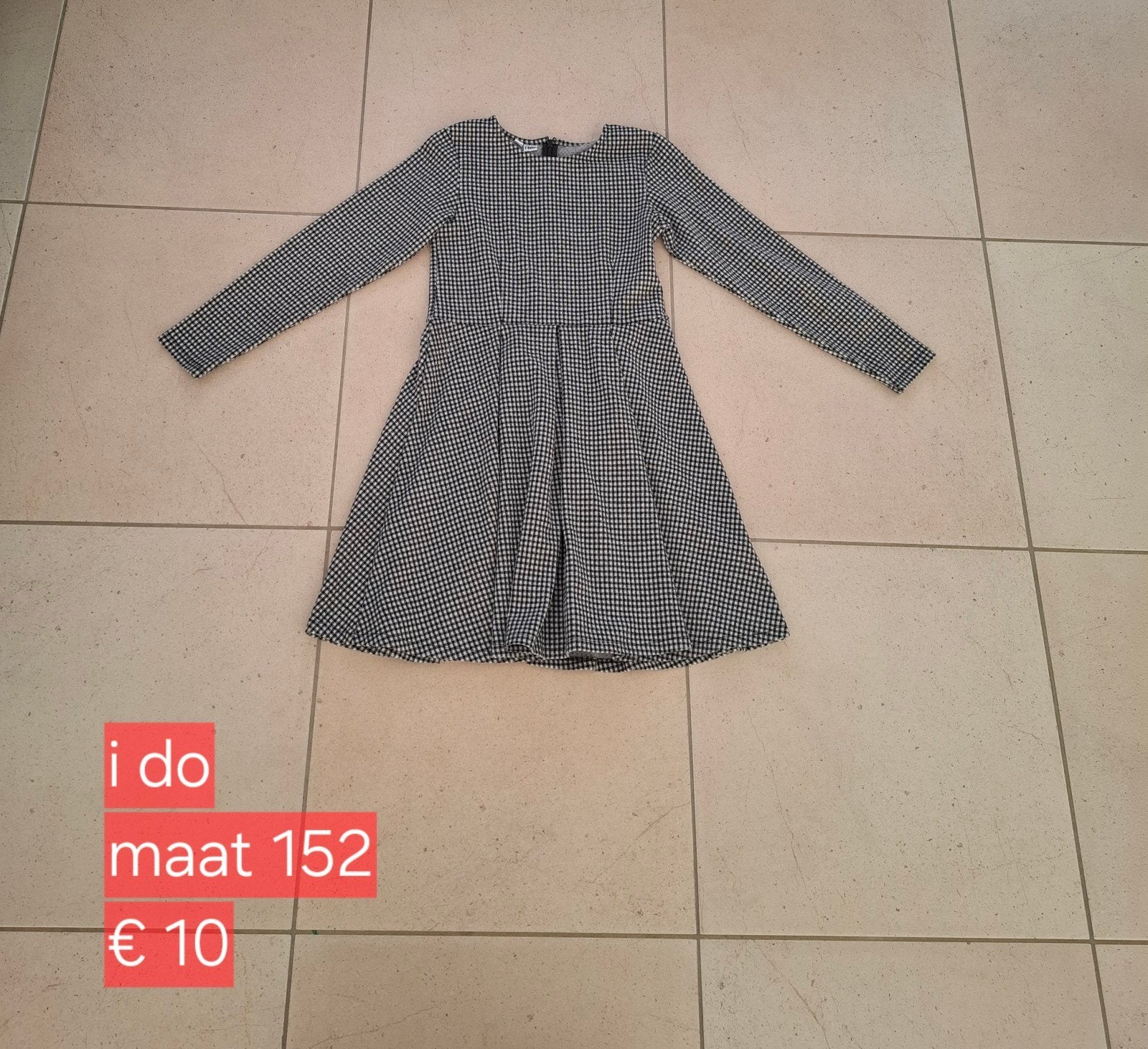 kleedje i do, Kinderen en Baby's, Kinderkleding | Maat 152, Meisje, Ophalen of Verzenden, Zo goed als nieuw, Jurk of Rok