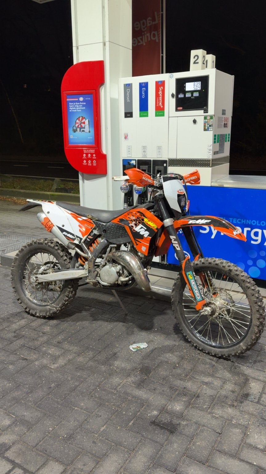 Ktm exc 125 2008, Ophalen, Zo goed als nieuw