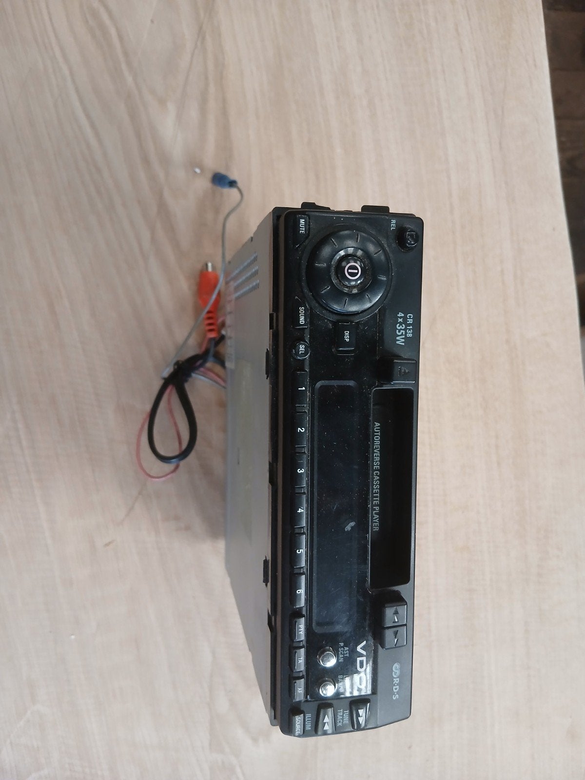 auto radio vdo, Auto diversen, Autoradio's, Ophalen of Verzenden, Zo goed als nieuw