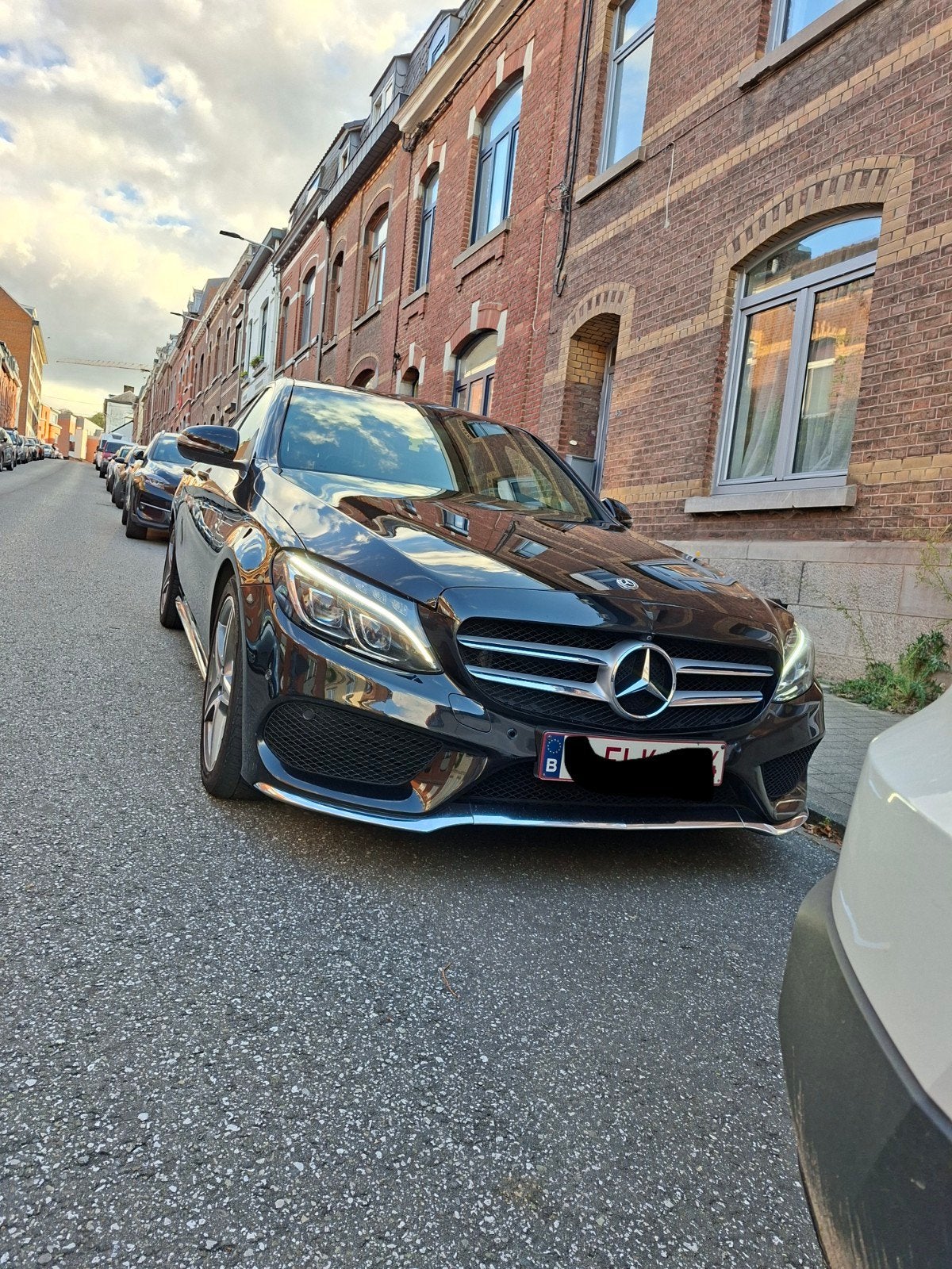 Mercedes benz classe c  200, Autos, Cuir, Achat, Noir, Automatique