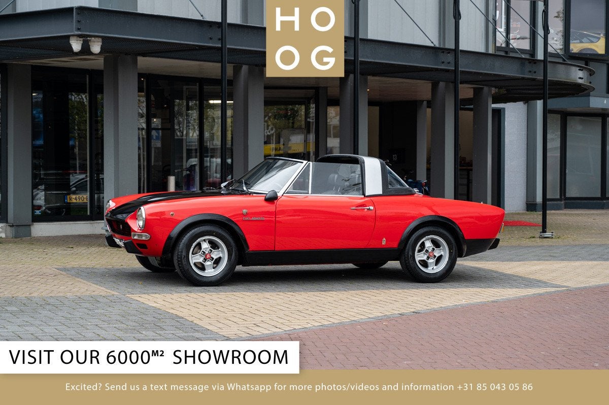 Fiat 124 Spider Abarth (bj 1974), Auto's, Fiat, 94 kW, Gebruikt, Cabriolet, Leder