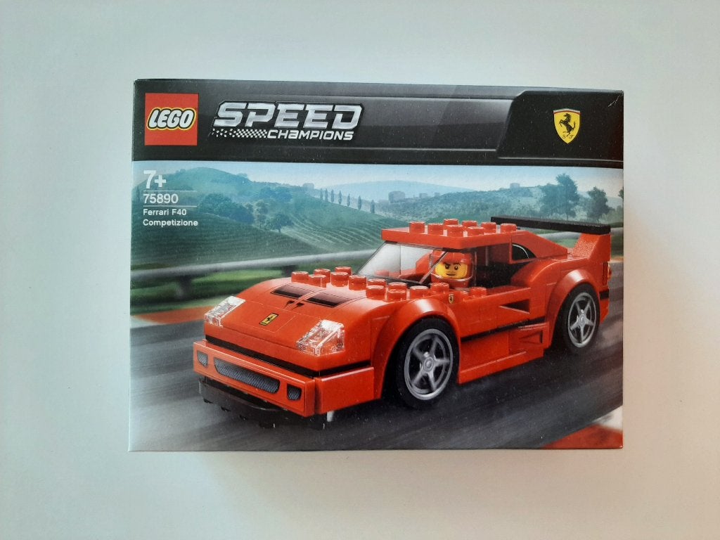 Lego Speed Champions 75890: Ferrari F40, Neuf, Enlèvement ou Envoi, Lego, Ensemble complet