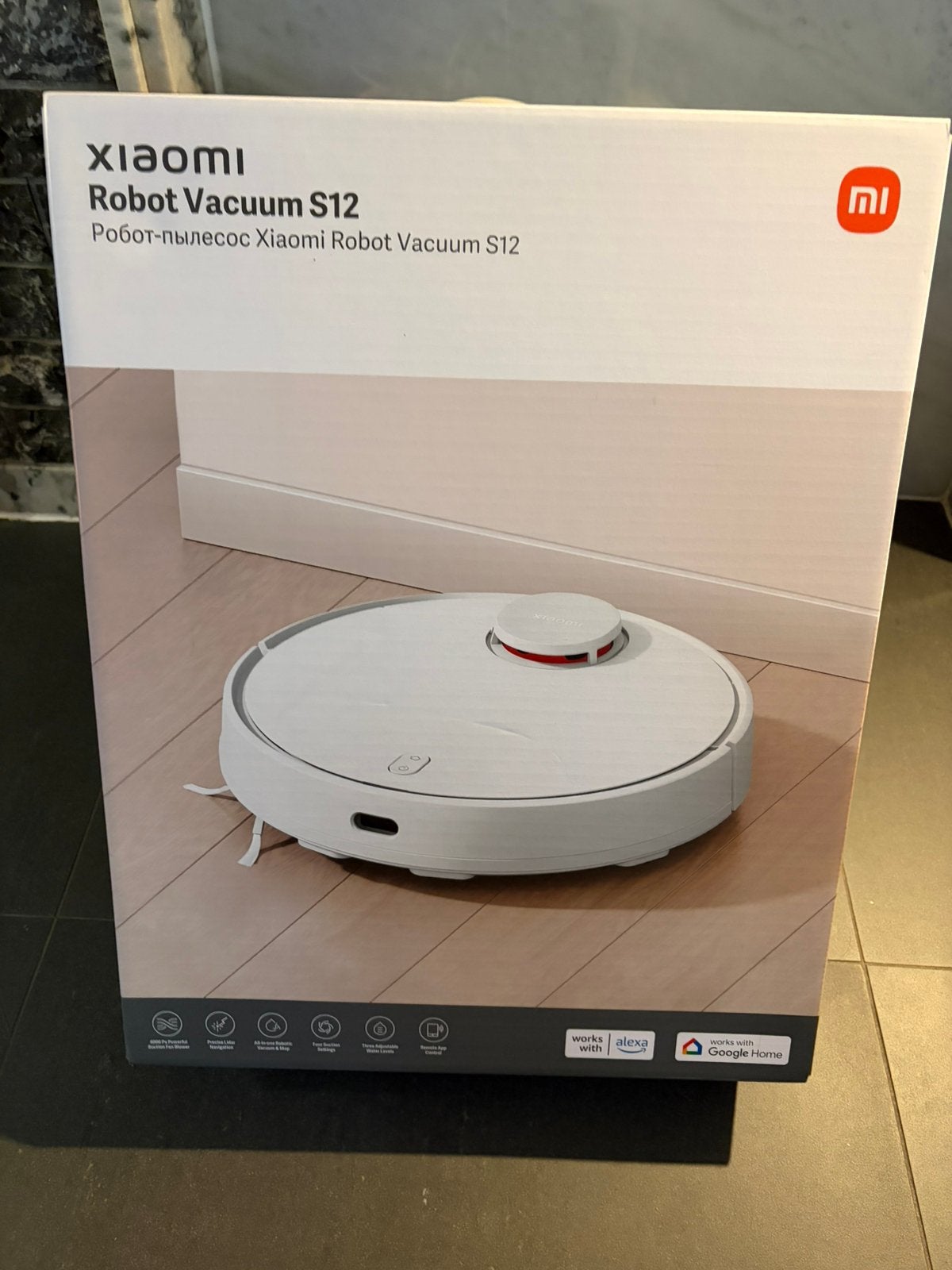 Aspirateur robot xiaomi  S12, Electroménager, Enlèvement, Comme neuf, Navigation intelligente, Aspirateur robot