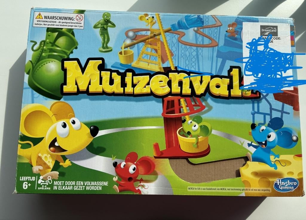 Muizenval, Hobby en Vrije tijd, Een of twee spelers, Ophalen of Verzenden, Zo goed als nieuw, Hasbro