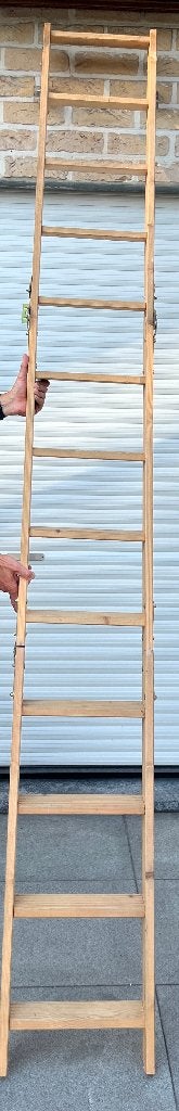 Plooibare zoldertrapladder, Enlèvement, Utilisé