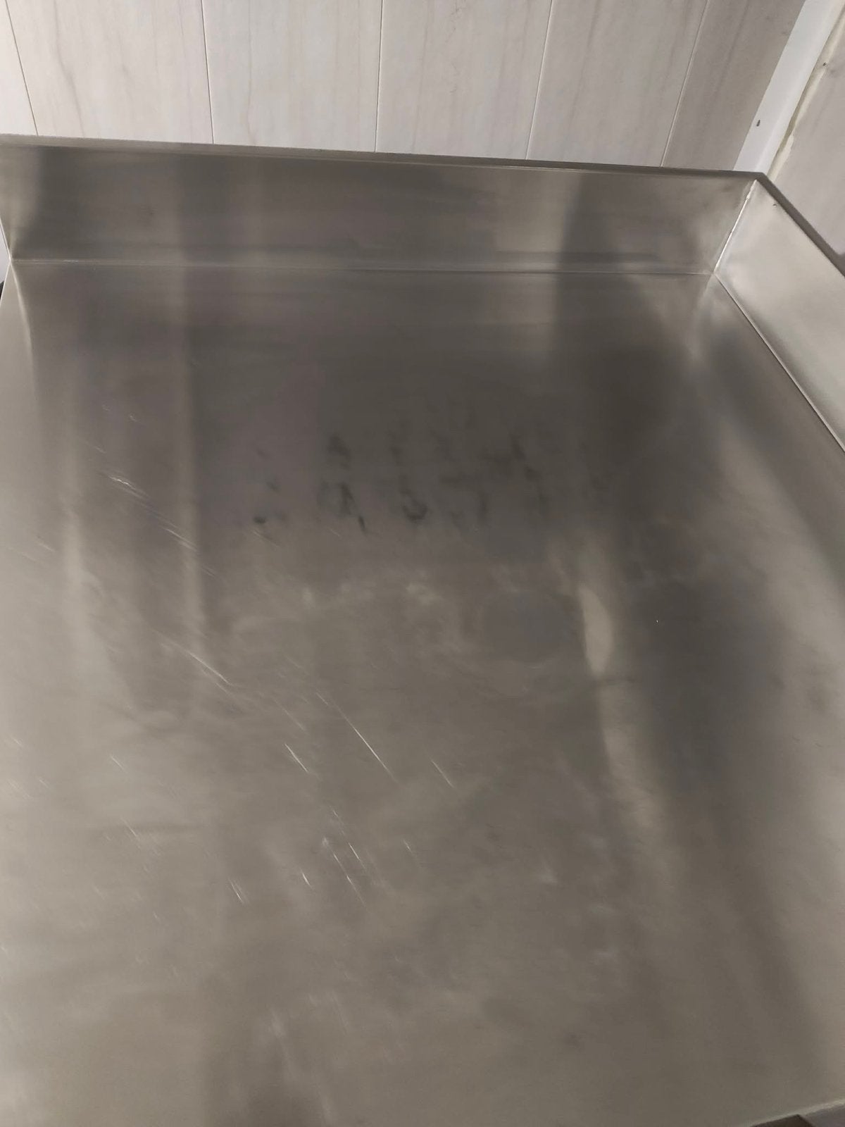 Table d'angle pro Inox - 70x70 cm (Hauteur réglable), Articles professionnels, Enlèvement