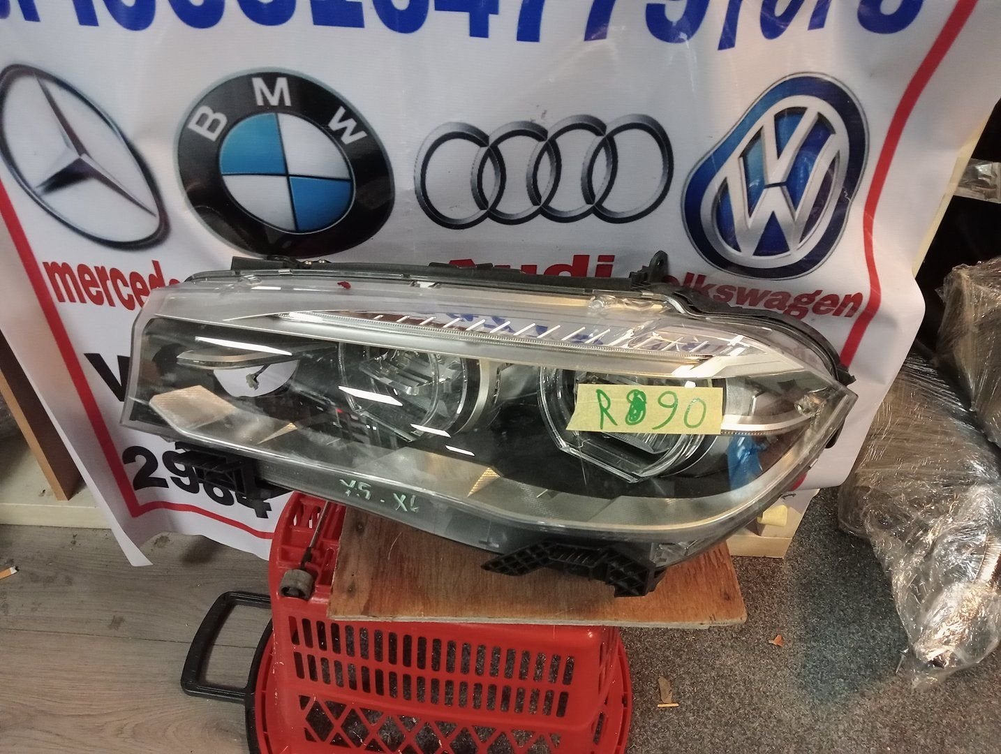 BMW X5 F15 X6 F16 ADAPTIEVE LED KOPLAMP LINKS 7381137, -, Utilisé, -, Enlèvement ou Envoi