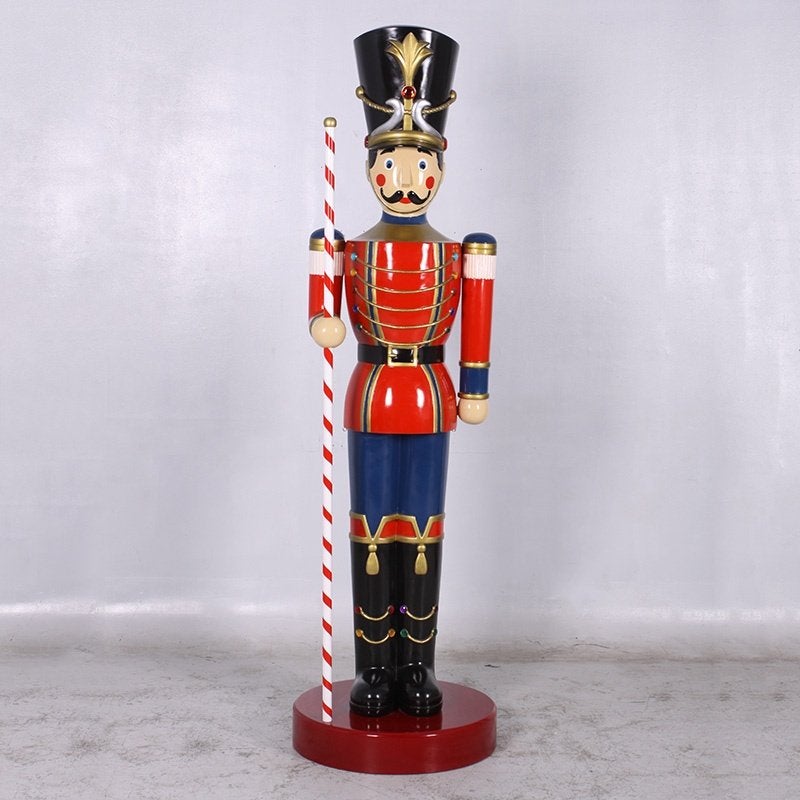 Soldat en jouet avec matraque - 201 cm - Casse-noisettes, Enlèvement, Neuf