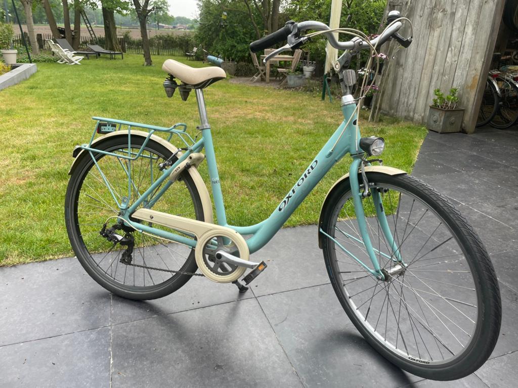 Oxford damesfiets CLASSICO NEGRO 51 inch, Autres marques, Vitesses, Frein sur jante, Enlèvement