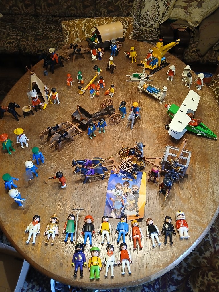 Lot de playmobil ancien 1974, Enlèvement ou Envoi