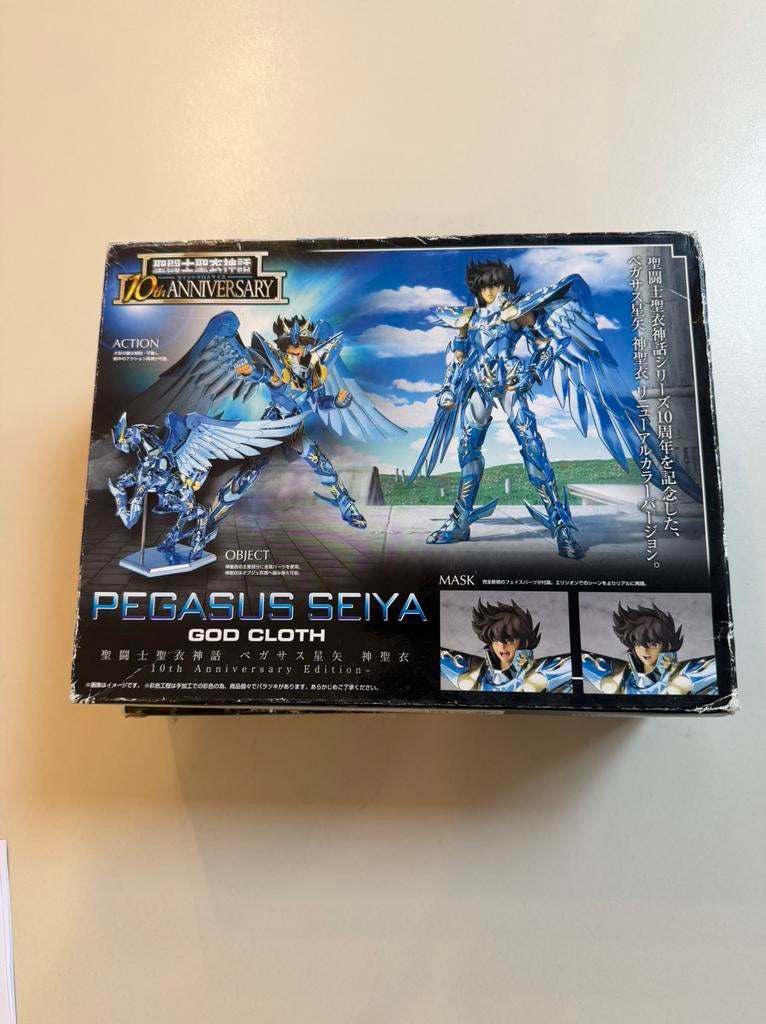 Saint Seiya - Pegasus Seiya God Cloth - 10ème anniversaire, Collections, Enlèvement ou Envoi, Utilisé