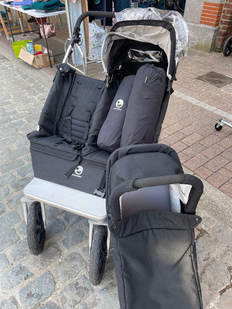 Duo buggy, Kinderen en Baby's, Gebruikt, Duowagen, Ophalen, Kinderwagen