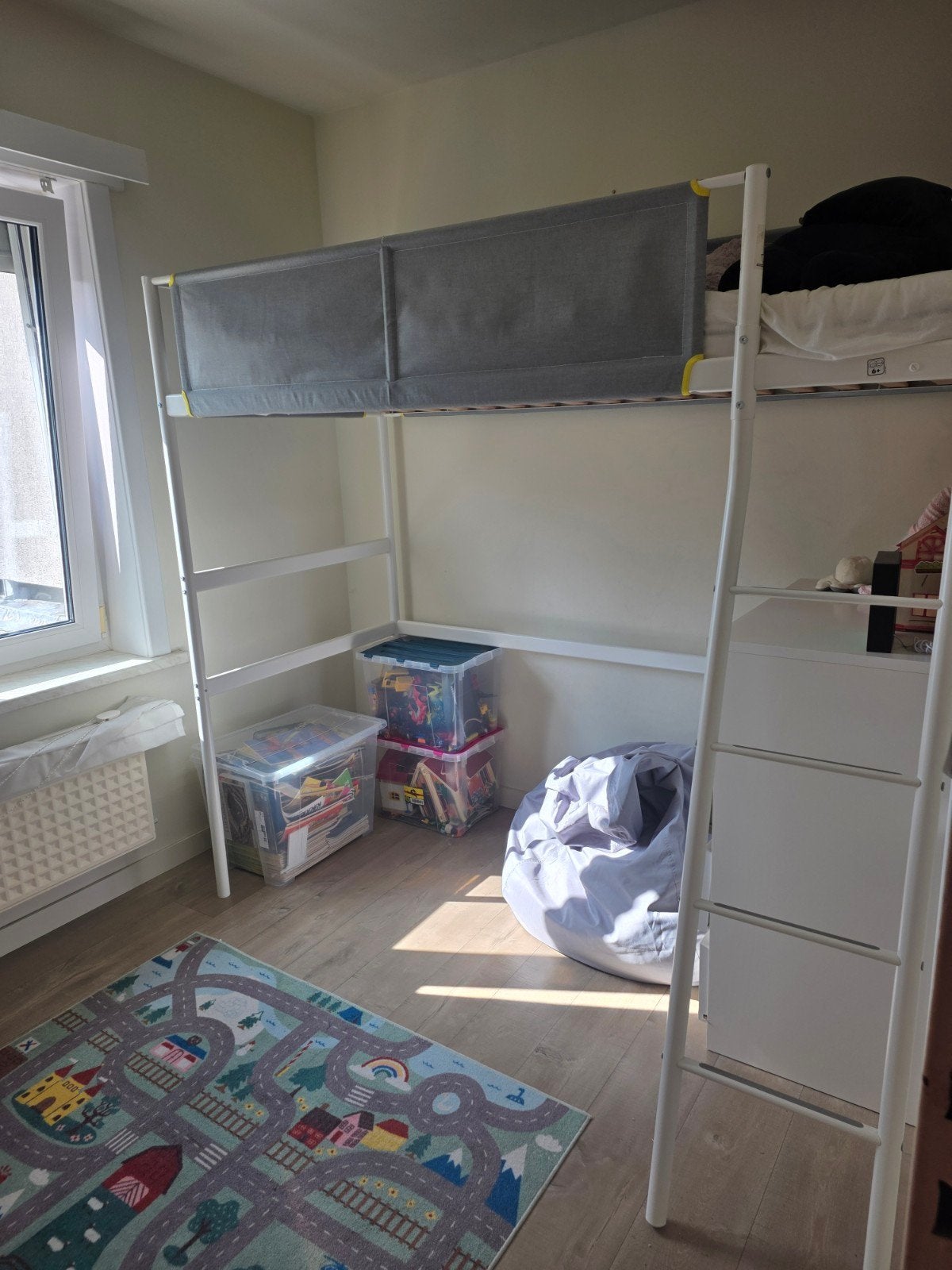 Hoogslaper, Huis en Inrichting, Ophalen, Zo goed als nieuw, Eenpersoons, Hoogslaper