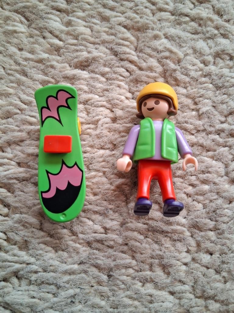 Playmobil jongen met snowboard 4543, Kinderen en Baby's, Ophalen of Verzenden