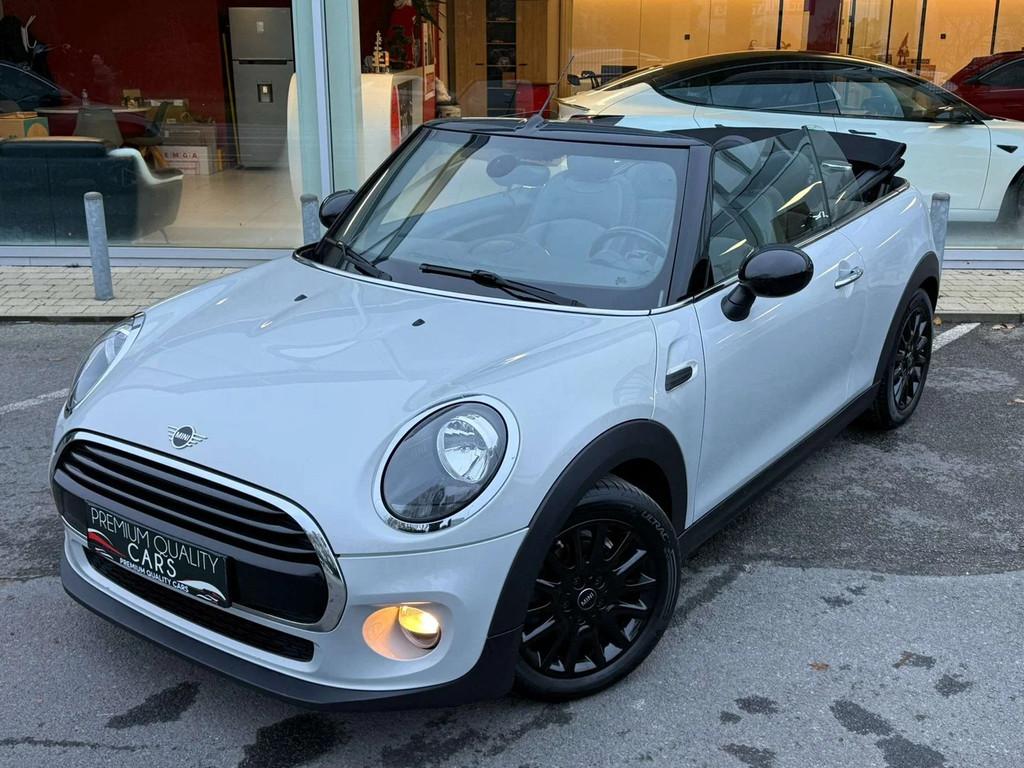 MINI Cabrio Cooper D Zeer nette wagen met 12 maand waarborg, 4 zetels, Gebruikt, Cabriolet, Wit