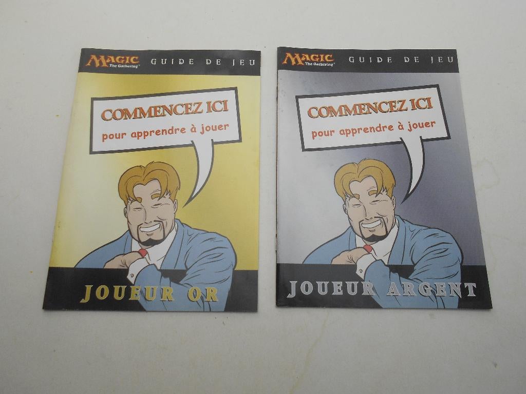magic The gathering Guide de jeu Joueur argent et or, Enlèvement ou Envoi, Comme neuf, Livre ou Catalogue