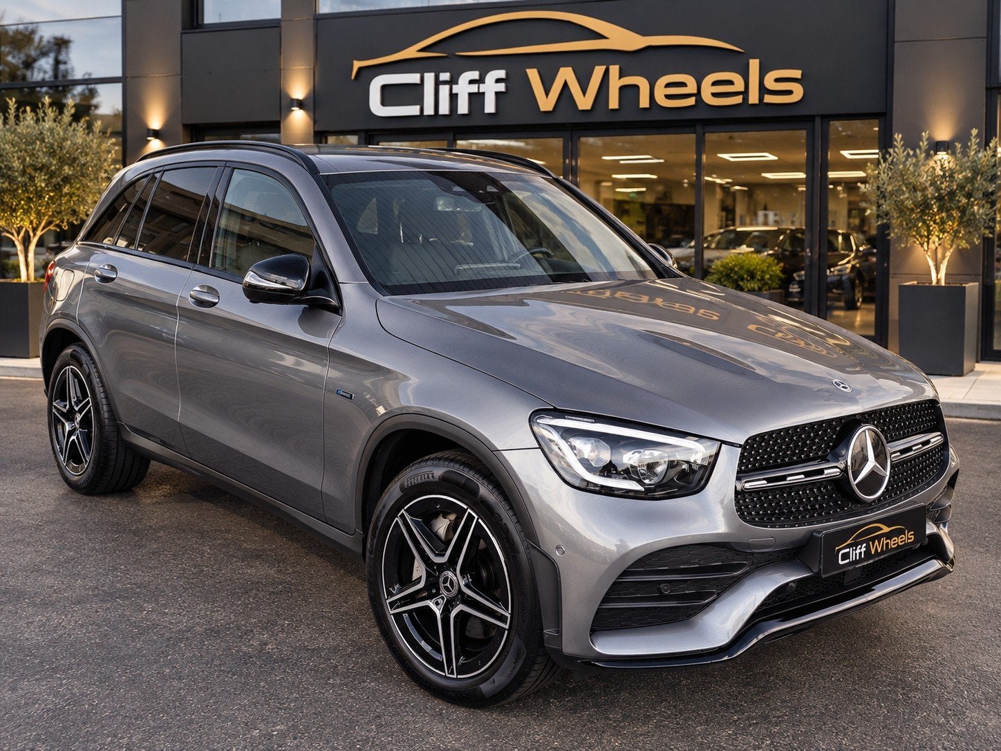 Mercedes GLC 300 AMG 4 Matic hybride rechargeable exclusive, Autos, Entreprise, GLC, Diesel, Automatique