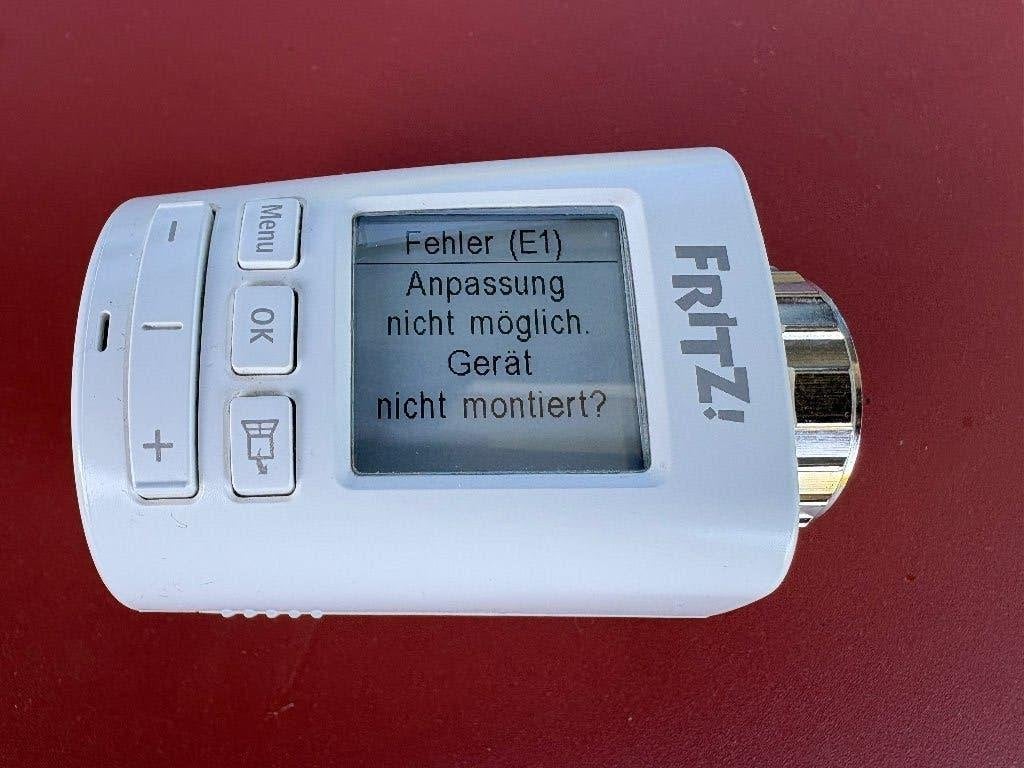 Fritz!DECT 301 radiatorkraan te gebruiken met Fritz!Box, Bricolage & Construction, Thermostats, Enlèvement, Thermostat intelligent