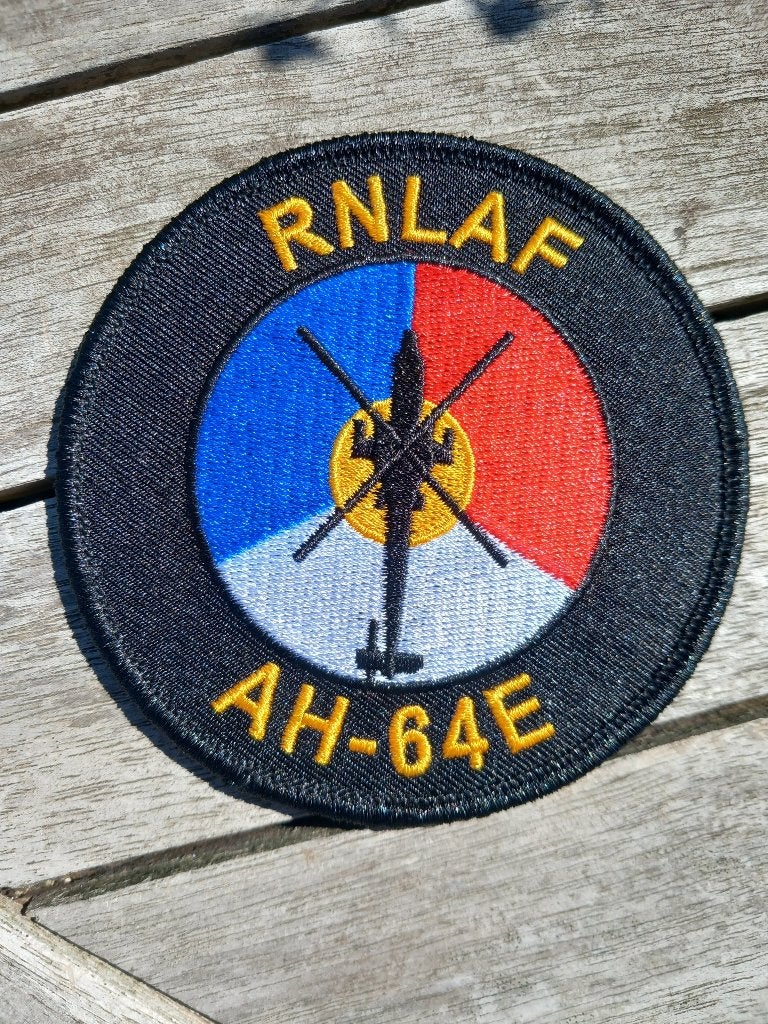 RNLAF 301 sqn apache, Verzenden, Nieuw, Patch, Badge of Embleem