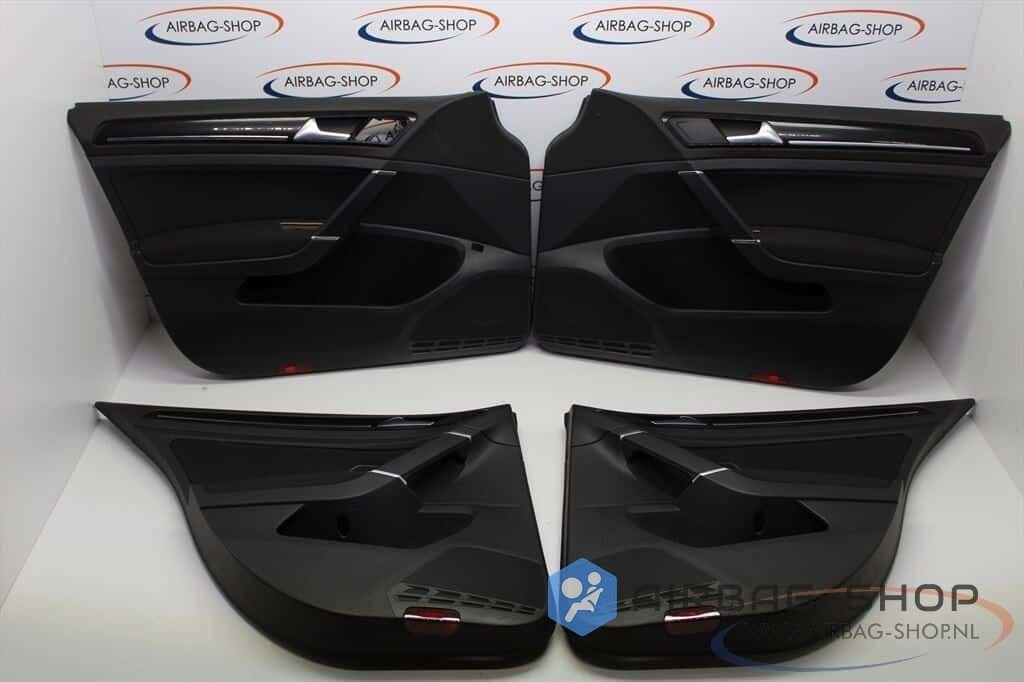 Volkswagen Golf 7 Deurpanelen set deurpaneel LV LA RV RA, -, Utilisé, -, -