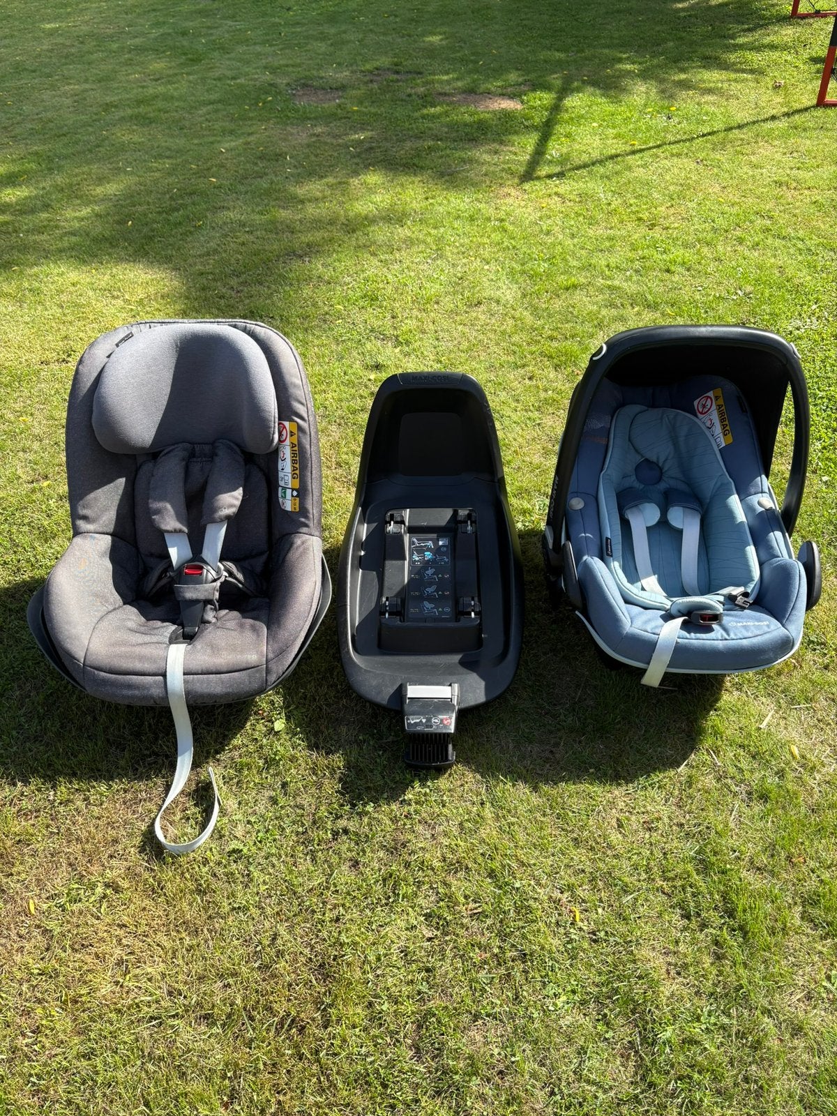 Maxi-cosi + Siege auto + base isofix, 0 à 18 kg, Dossier réglable, Enlèvement, Utilisé