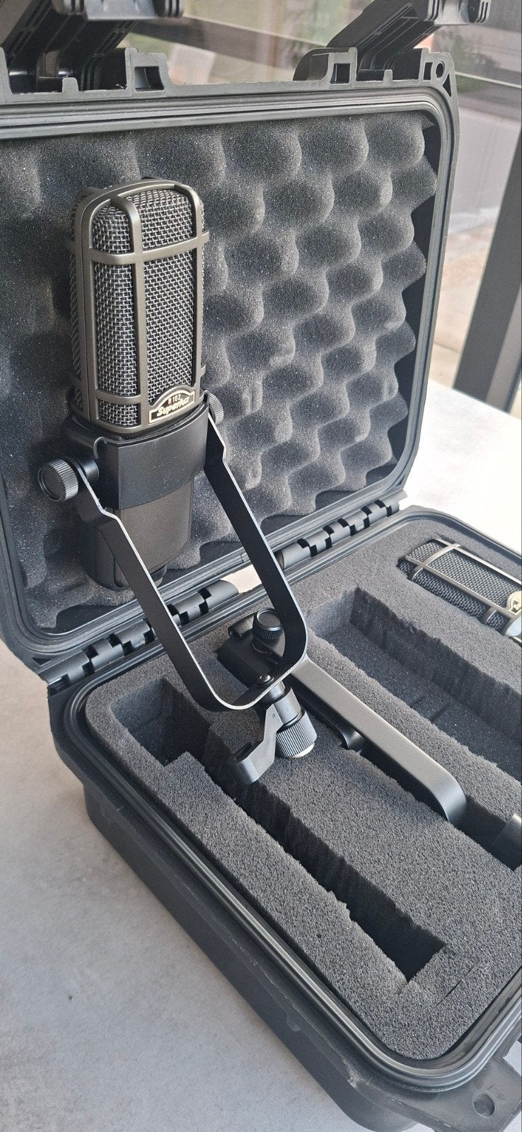 Superlux R102 ribbon microfoon, Muziek en Instrumenten, Microfoons, Ophalen, Zo goed als nieuw, Instrumentmicrofoon