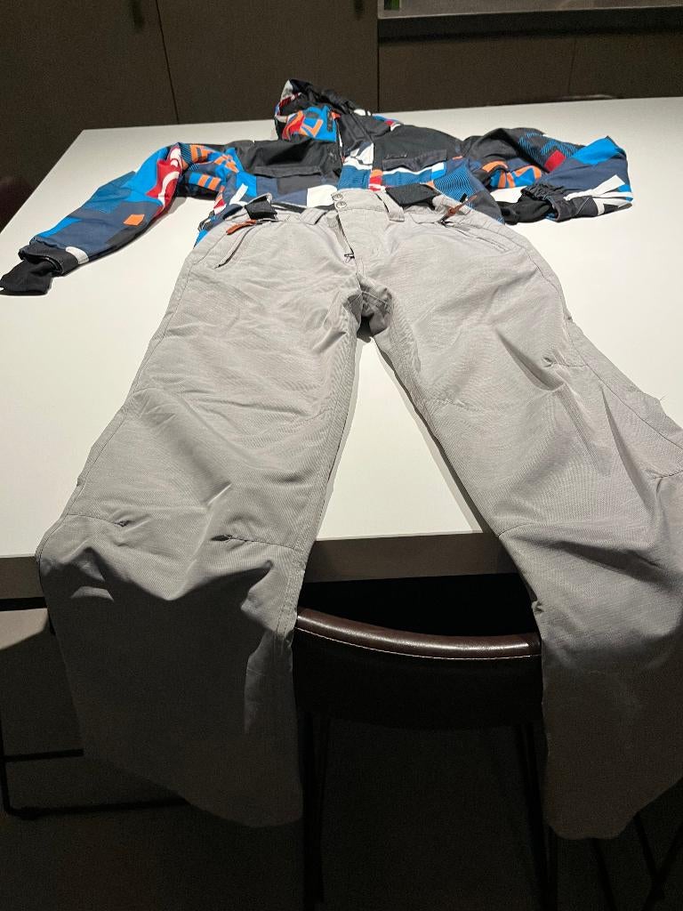 ski broek en jas jongens maat 152 - gratis, Ophalen, Zo goed als nieuw, Ski, Kleding