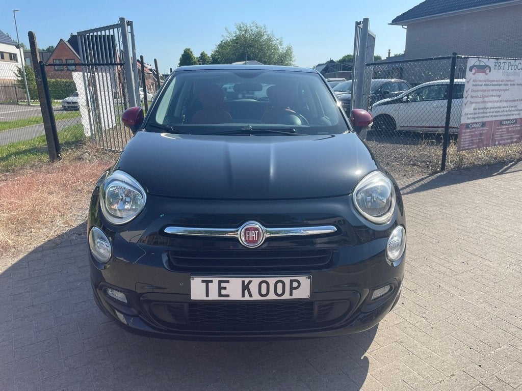 Fiat 500X 1.6 benzine van 09/2016 met 95000km!, Autos, Fiat, Essai à domicile, Euro 6, Entreprise, Noir