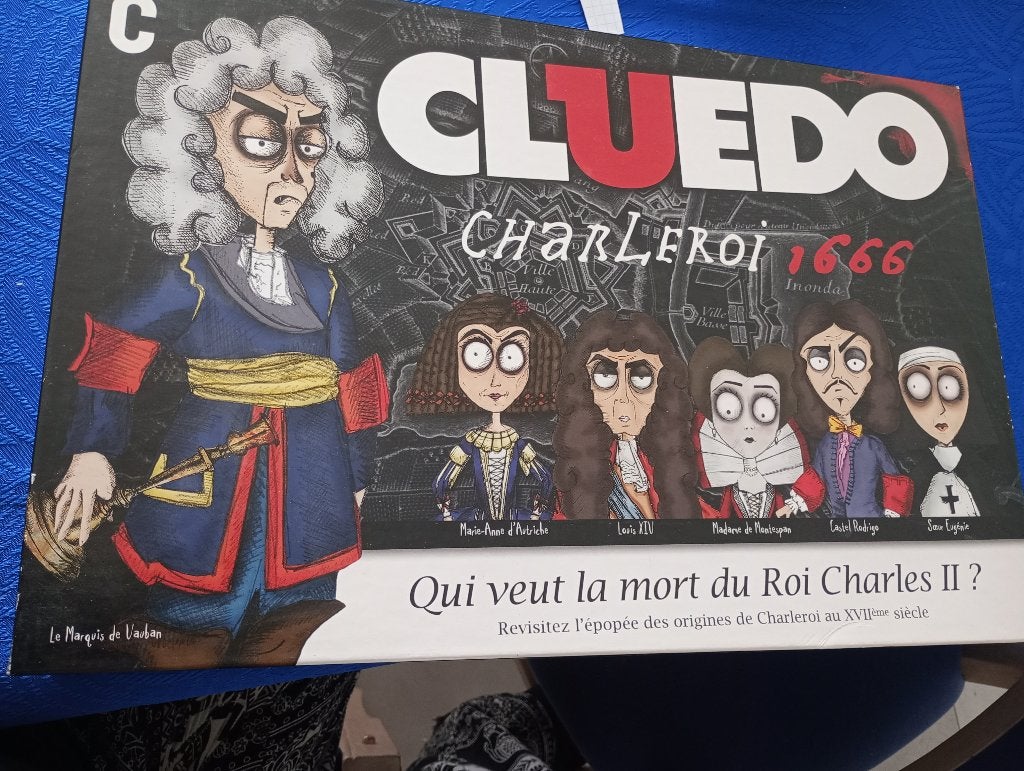 Jeu société Cluedo version collectif Charleroi 1666, Hobby & Loisirs créatifs, Jeux de société | Jeux de plateau, Trois ou quatre joueurs