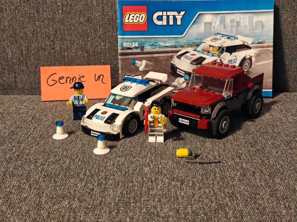 Lego 60128 - Politieachtervolging, Lego, Ophalen of Verzenden, Inclusief instructies, Complete set