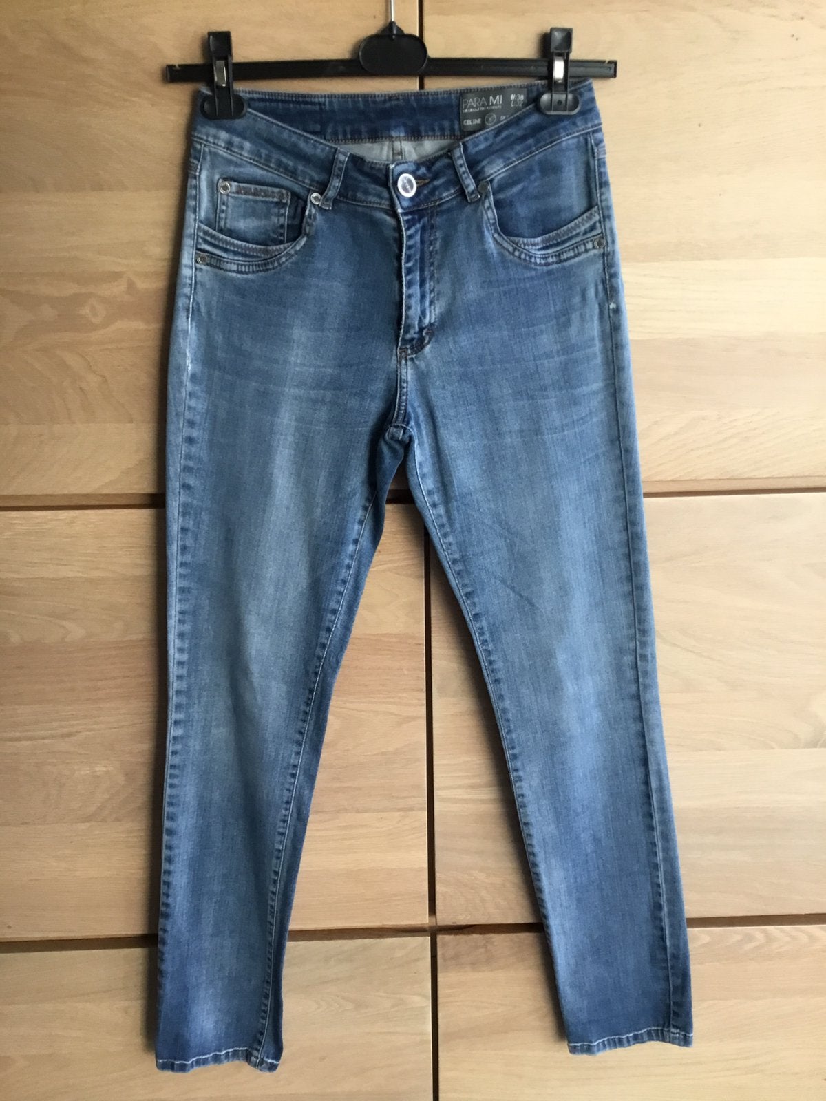 Jeansbroek PARAMI all about the trousers, Ophalen of Verzenden, Zo goed als nieuw, Blauw, Overige jeansmaten