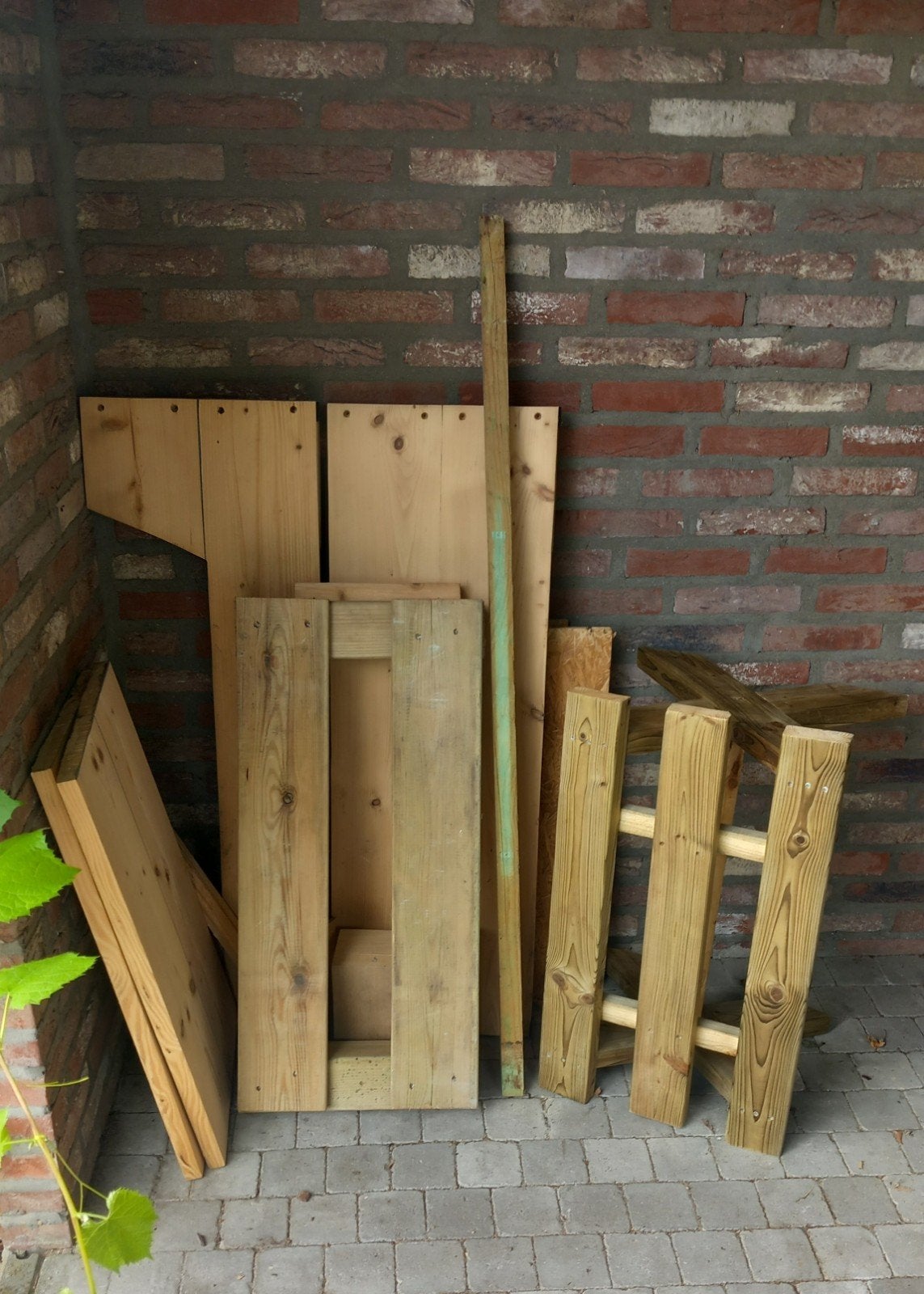 Mooi lotje massief brandhout, Enlèvement