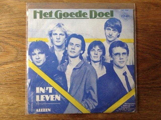 single het goede doel, En néerlandais, Enlèvement ou Envoi, 7 pouces, Housse de protection extérieure