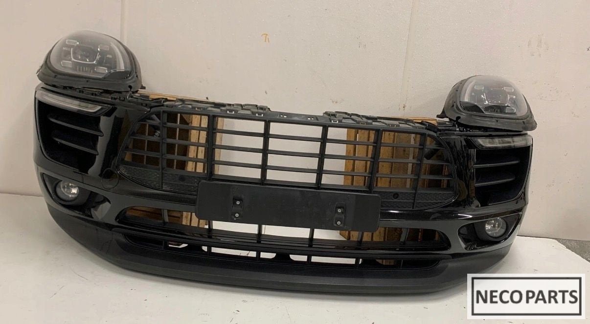 PORSCHE MACAN 95B VOORKOP BUMPER MOTORKAP KOELER SCHERM, Gebruikt, -, Porsche, Ophalen of Verzenden