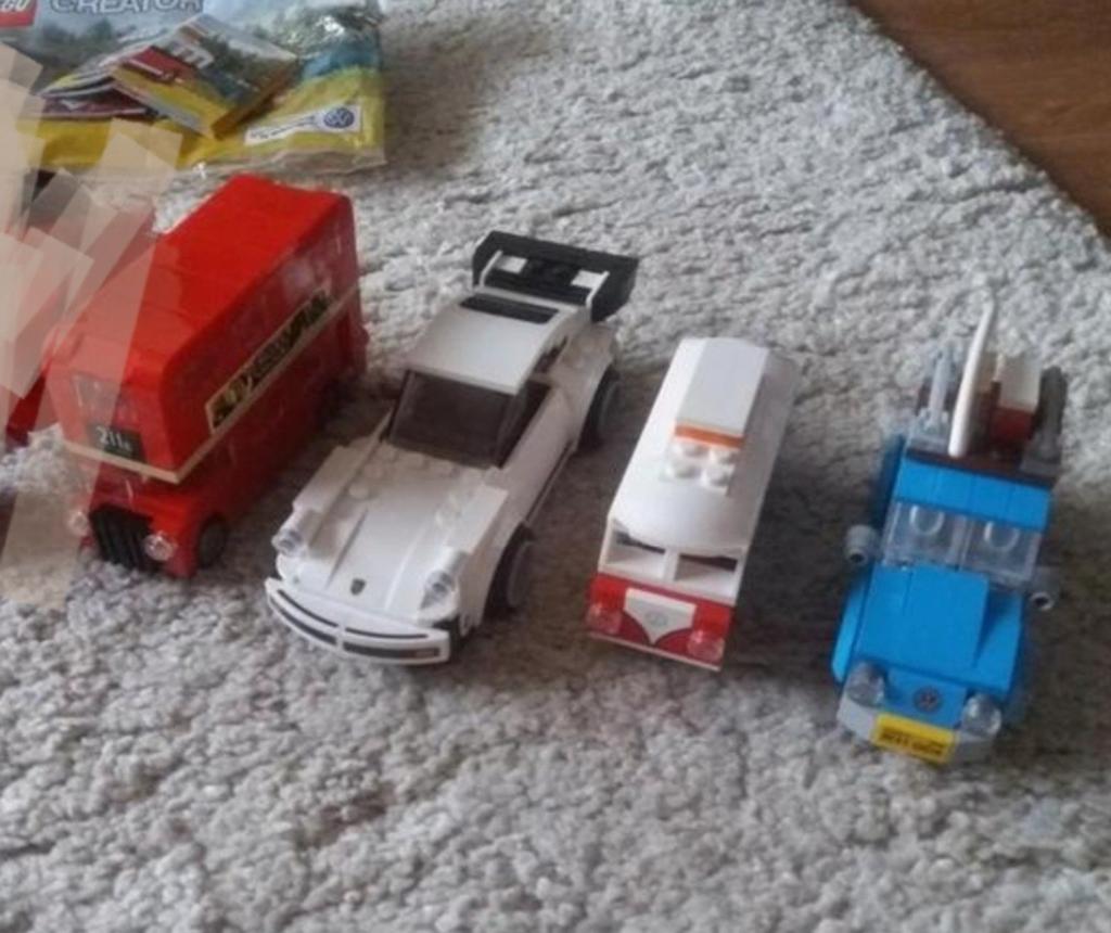 Lego voertuigen in mooie staat
40079 Vw T1 met geprint 2x2 t, Ophalen, Lego