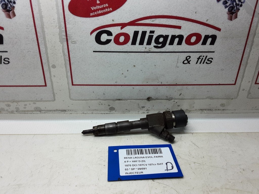 INJECTEUR Renault Laguna II (BG) (0445110021), Renault, Mevr. I. Hauben, Utilisé, Rue de l'Espoir 34 34
4030  GRIVEGNÉE, BE