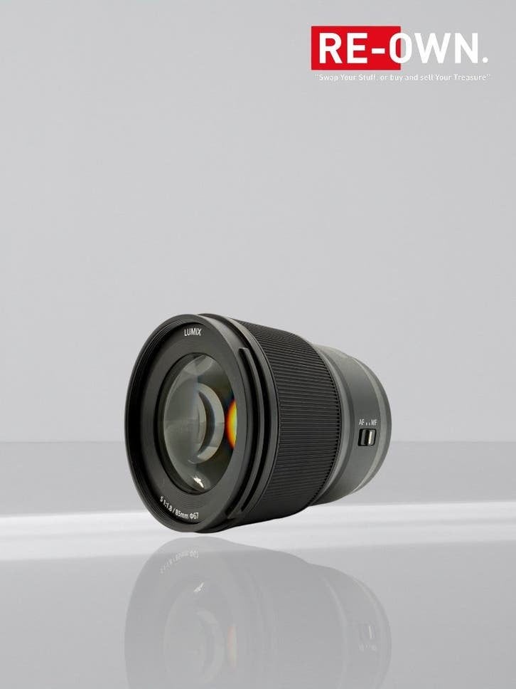 Panasonic Lumix S 85mm F/1.8 | L-Mount | Topstaat | Garantie, Audio, Tv en Foto, 85 mm, L-mount, ., Lensdoppen