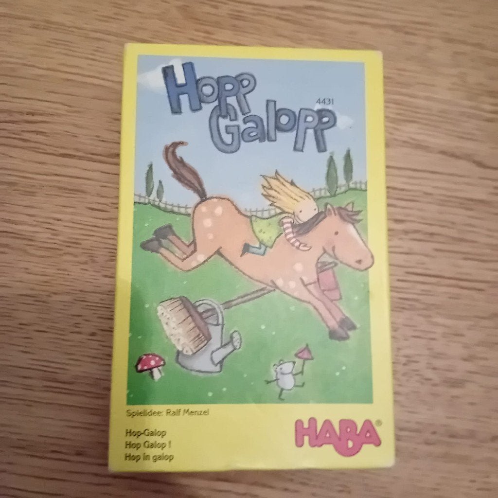 Hop in Galop (Haba), Ophalen, Zo goed als nieuw