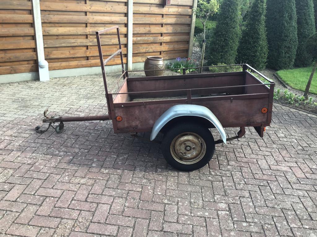 Aanhangwagen, Ophalen, Gebruikt