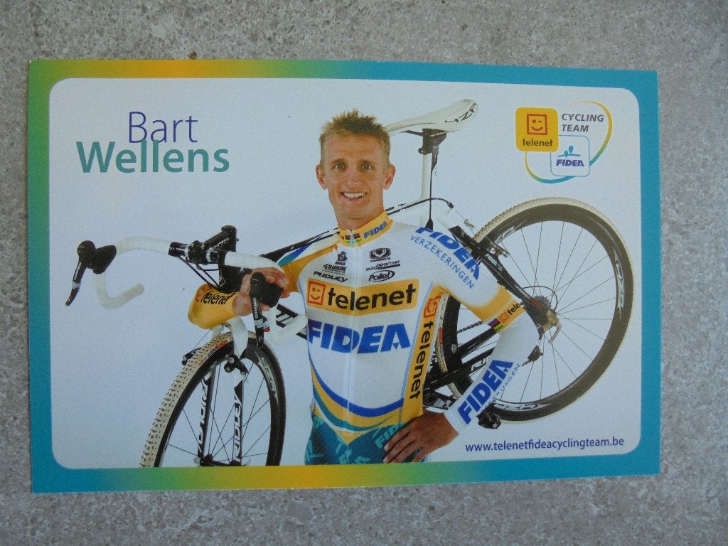 Wielerfoto Bart Wellens, Verzenden