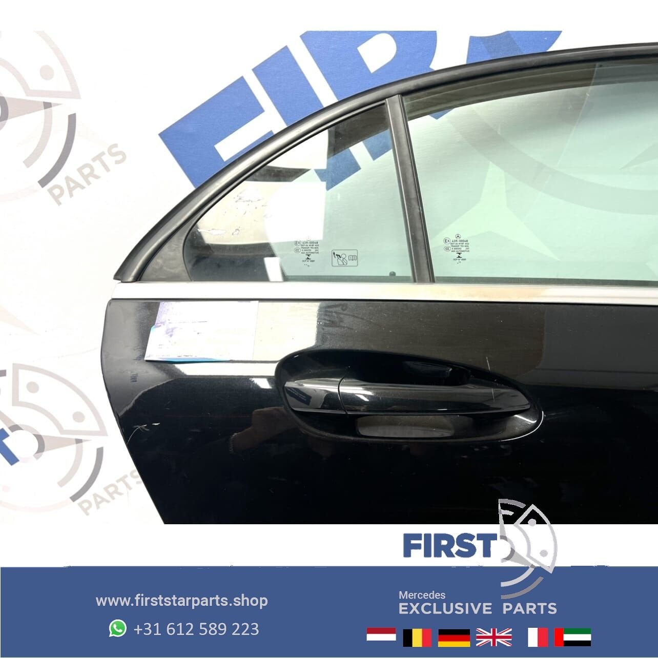 W176 PORTIER RECHTS ACHTER A Klasse 2013-2018 DEUR COMPLEET, Auto-onderdelen, Carrosserie, Gebruikt, -, Deur, Achter