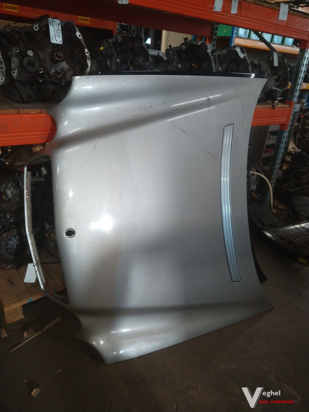 Mercedes w210 1998 motorkap zilvergrijs, -, -, Enlèvement, Utilisé