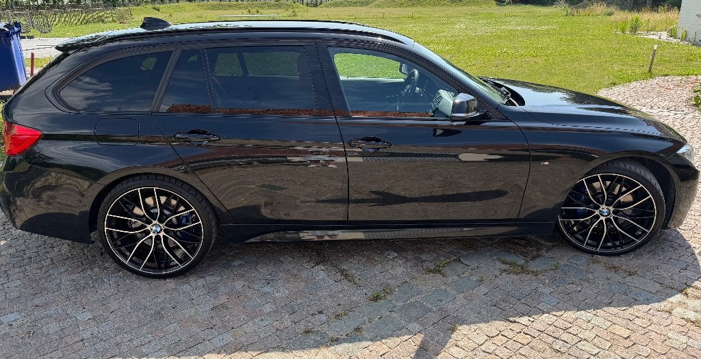 BMW 320d Touring M Sport | 2014 | 220.000 km | zwart, Auto's, BMW, 4 deurs, 1995 cc, Zwart, Particulier