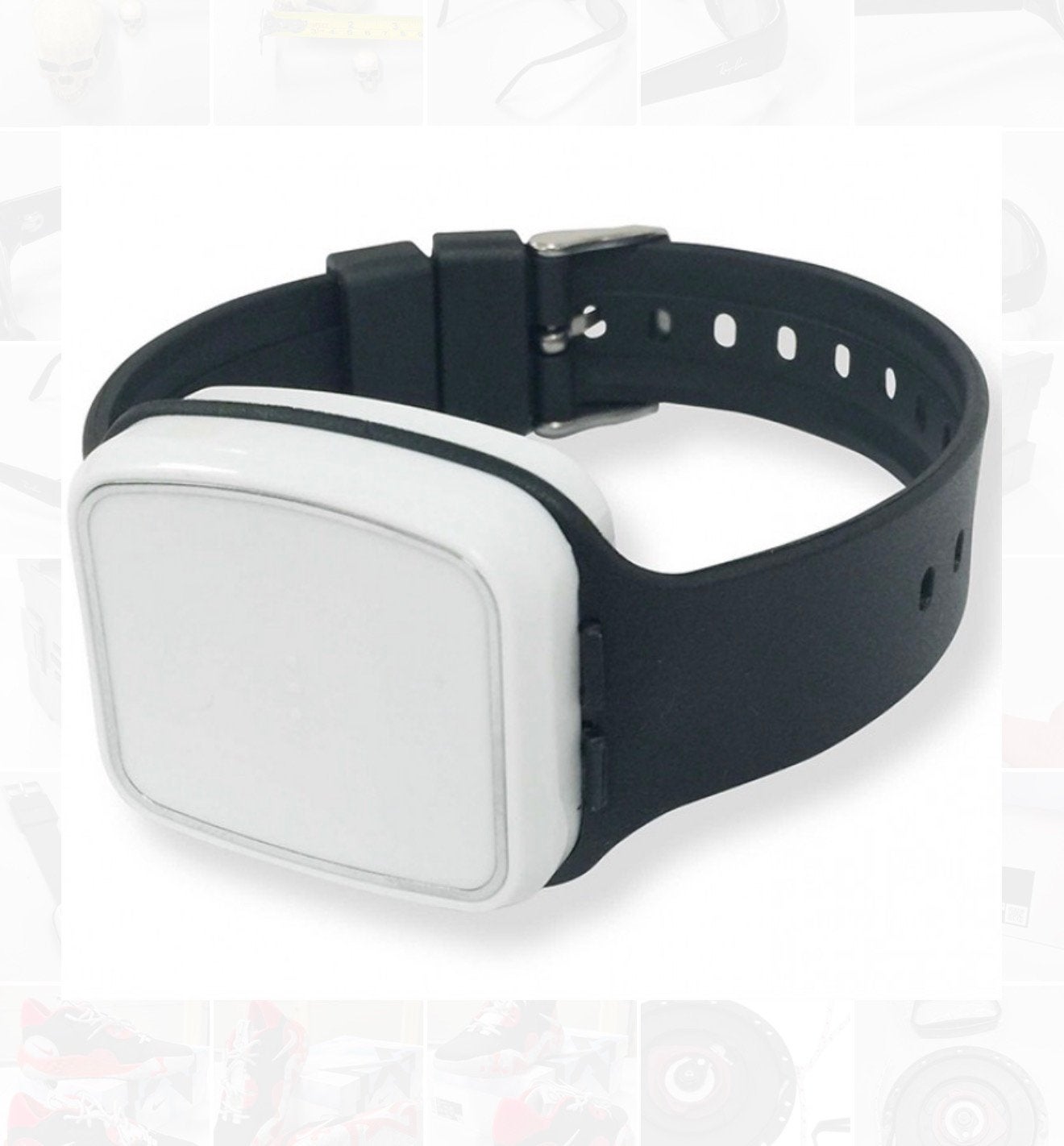 Vibby bracelet détecteur de chute intelligent noir et blanc, Enlèvement ou Envoi, Comme neuf