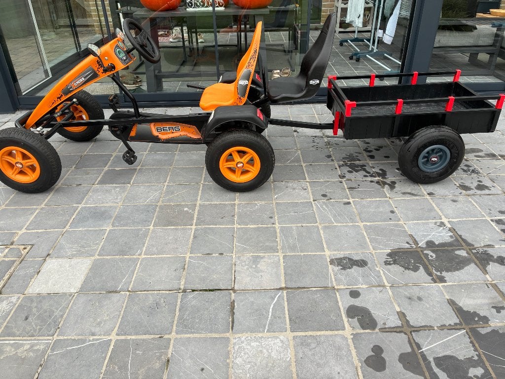 Berg go cart oranje, Ophalen, Zo goed als nieuw, Berg, Duozit